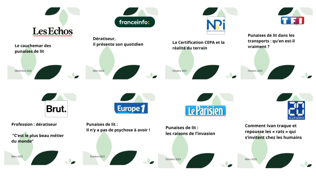 Récap articles de presse